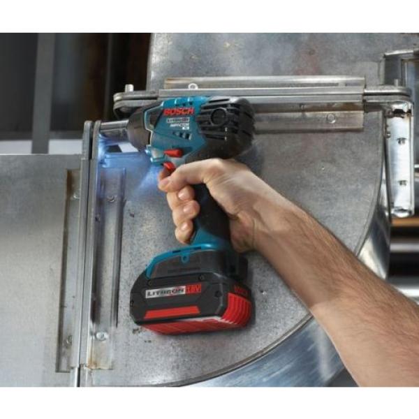 Cordless Impact Wrench, 1/2&#034; Drive, Bosch, 24618B #5 image