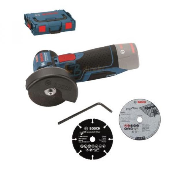 BOSCH AMOLADORA ANGULAR BATERÍA GWS 10,8-76 V-EC/12V-76 INCL. L-BOXX 06019F2003 #1 image