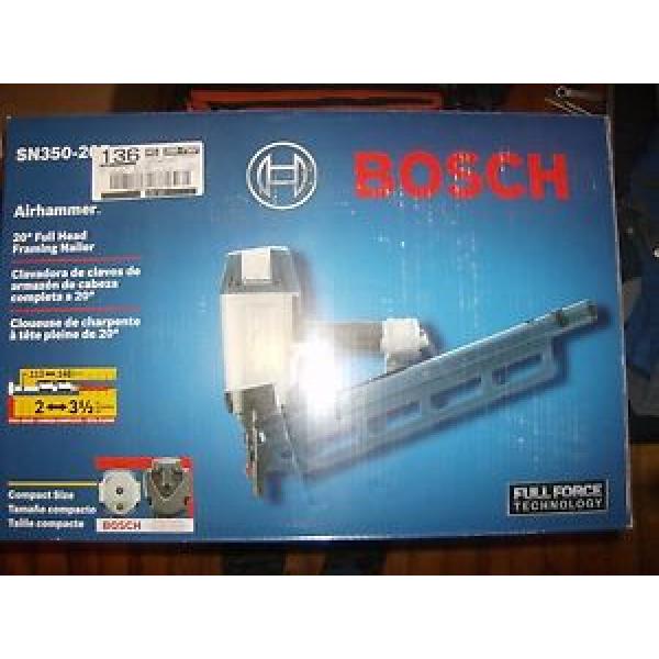 Bosch SN350-20F 20 Degree 3-1/2 in. Full Head Framing Strip Nailer - Brand New #1 image