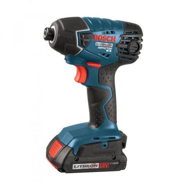 Bosch CLPK232-181 18V 2-Tool Combo Kit (1/2” Compact Tough Drill/Driver &amp; Impa #3 image