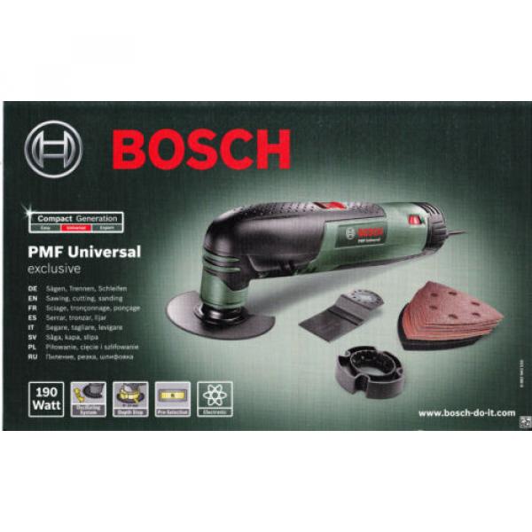 Bosch Pmf Universal exclusive 190W in valigetta multifunzione con accessori #1 image