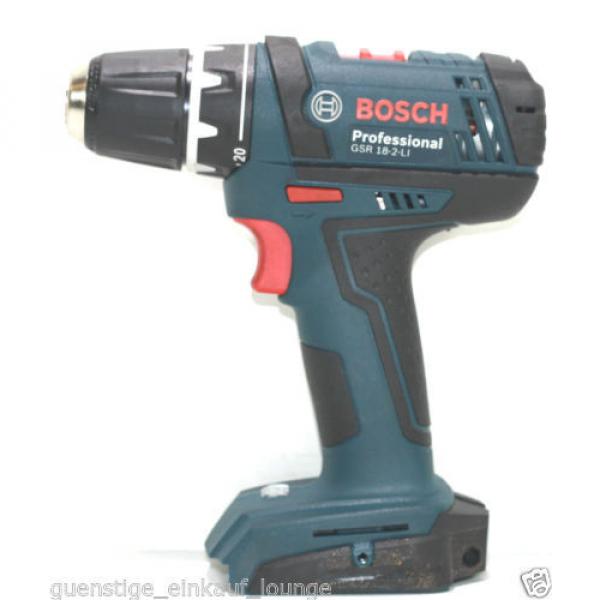 BOSCH batería Taladradora -taladro GSR 18 -2-Li 18 Volt - Atornillador Solo #1 image