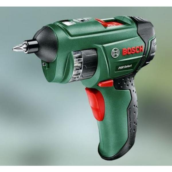 New Bosch 3.6V 1.5Ah Li-Ion PSR Select Cordless Screwdriver Power Tool #2 image