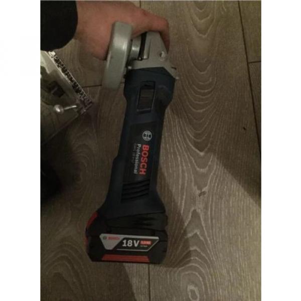 Bosch Professional Cordless Angle Grinder GWS 18V-LI RRP £349 #2 image