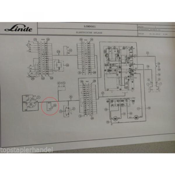 Support micro Linde 0009733012 E12/15/20/25 L10/12 BR 035,141,324,325,367,375 #5 image