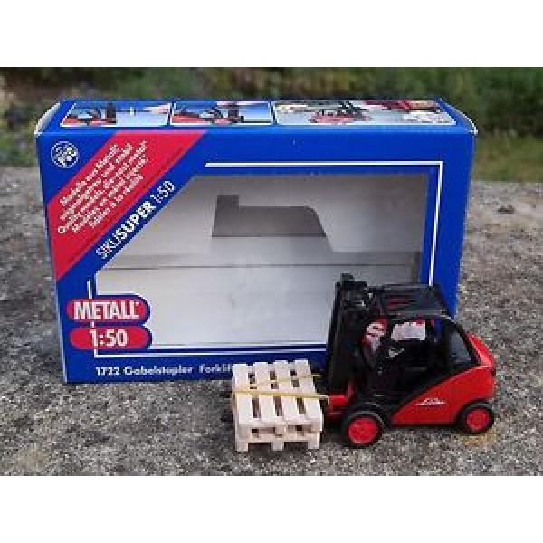 SIKU 1/50 diecast #1722  LINDE X39 - Forklift truck UNUSED/BOXED #1 image