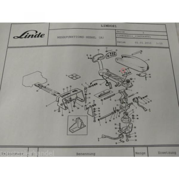 Support micro Linde 7915497018 R14/16/16N/20/20N R20P, A10Z BR113,114,117,368 #4 image