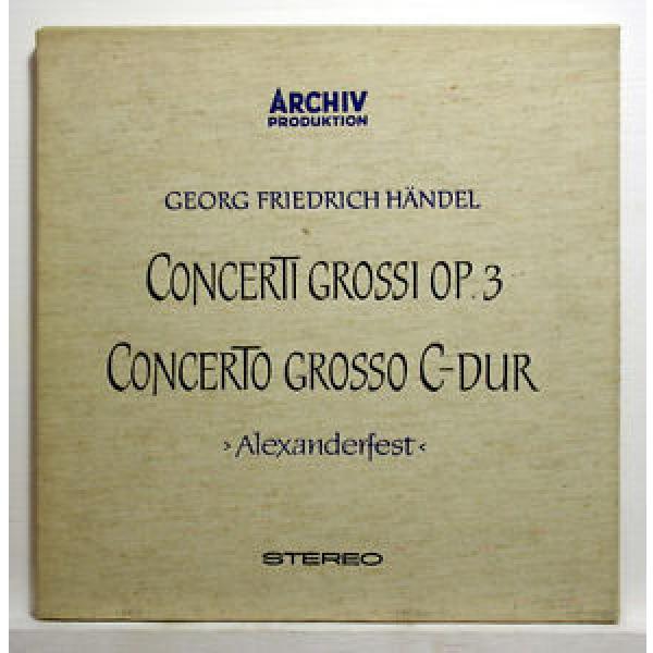 ARCHIV SAPM orig HAENDEL concerti grossi, alexanderfest GREHLING, LINDE EX+ #1 image