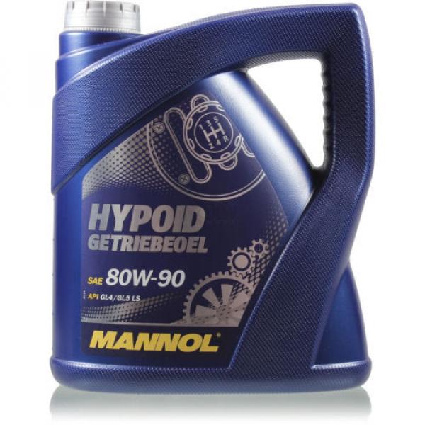 Original MANNOL 1x4 Liter Hypoid Öl Getriebeöl 80W-90 API GL 4/GL 5 LS MN8106-4 #1 image