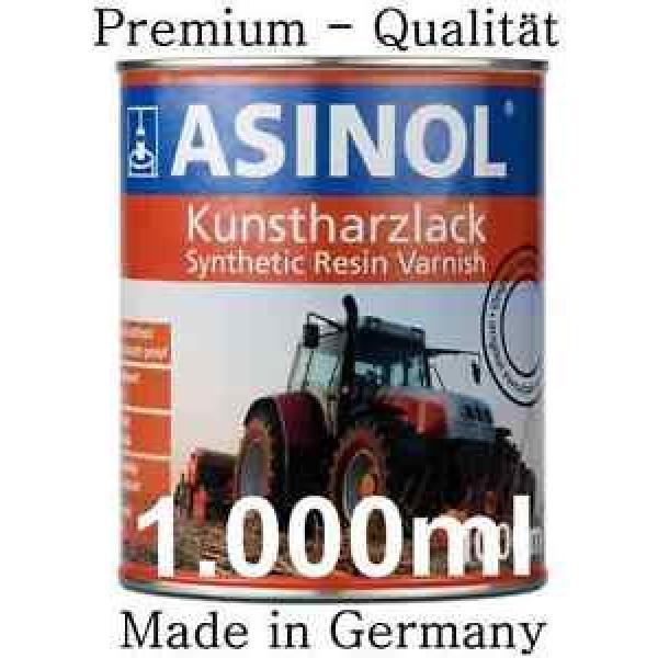 ASINOL Linde rot 1.000ml Lack Farbe Kunstharzlack #1 image