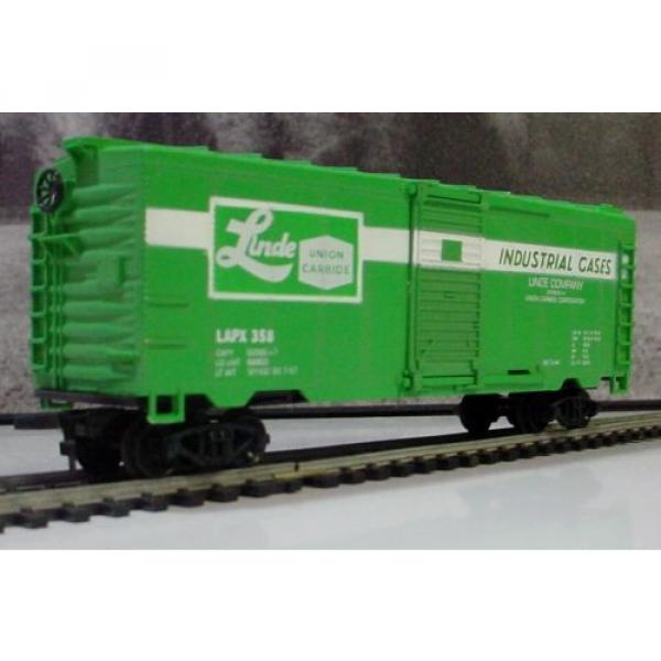 HO Scale Life-Like Linde Union Carbide 40&#039; Sliding Door Box Car LAPX #358 #3 image