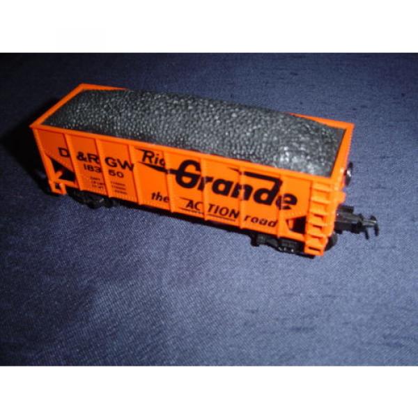 LIFE LIKE HO SCALE 2 TRAIN CARS LINDE BOX, RIO GRANDE D&amp;RGW COAL HOPPER #2 image