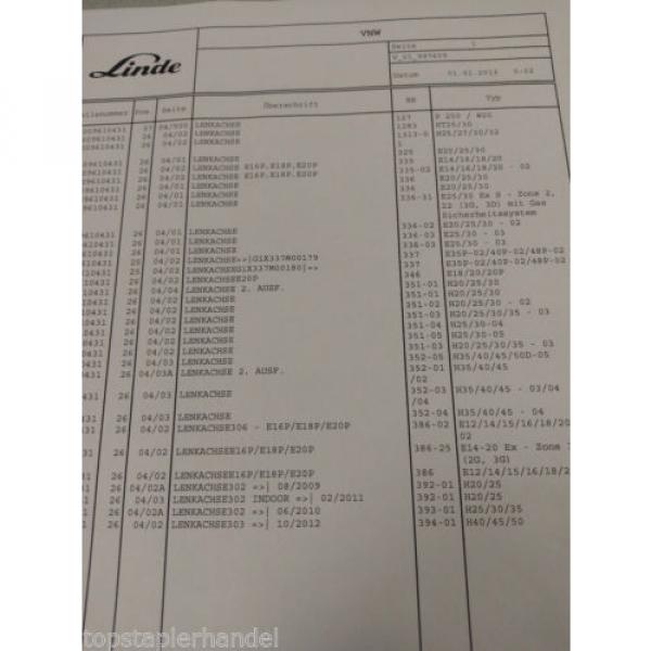 Gasket 26x53x3,4 für Steering axle Linde 0009610431 H20/25/30 E14/16/18/20 etc #3 image