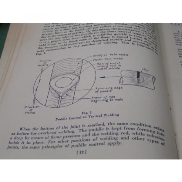 Vintage FABRICATION OF WELDED PIPING 4th ed - 1937 LINDE Union Carbide -FREESHIP #5 image