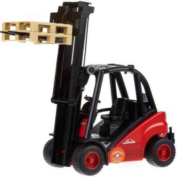 Bruder 02511 Linde fork lift H30D with pallets Scale 1:16 German Tough Realistic #1 image