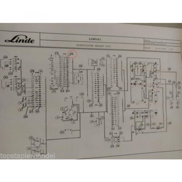 Casing Linde no. 003975170 Type T, L, N BR141,360,361,362, 364,367,372,375 etc #4 image