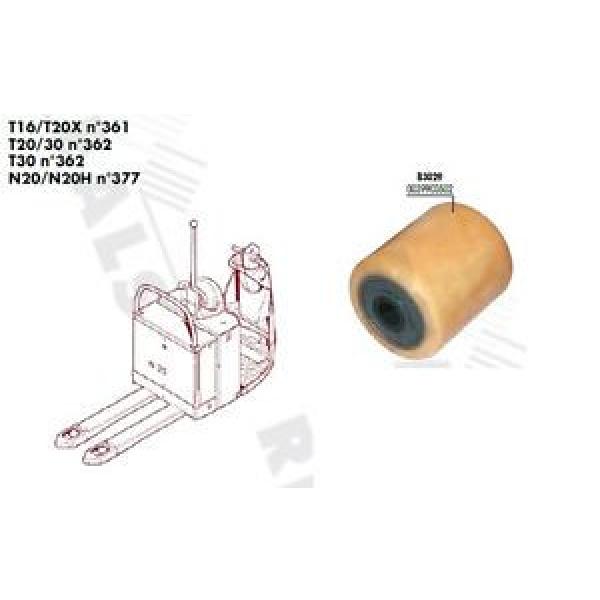 GALET SIMPLE 85 95 100 20 mm TRANSPALETTE FENWICK LINDE T16 T20X N°361 PIECES #1 image