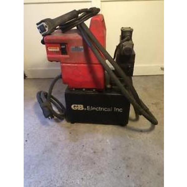 ENERPAC/GB ELECTRIC HYDRAULIC PUMP GARDNER BENDER PE34R 10,000 PSI #1 image