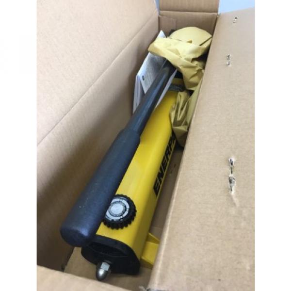 ENERPAC P-392 Hydraulic Hand Pump 10,000 PSI 2 SPEED 3/8&#034; NPT SINGLE ACTING #2 image