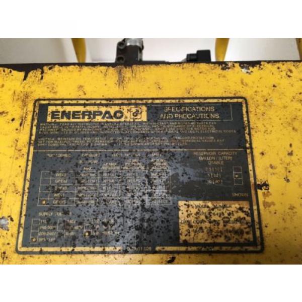 Enerpac GPER 5420 WS Electric Hydraulic Pump/Power Pack 700 BAR/10,000 PSI #9 image