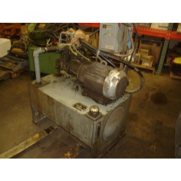 Vickers V201P11P Hydraulic Power Unit 10 HP 205 amp; 4 GPM #9 image