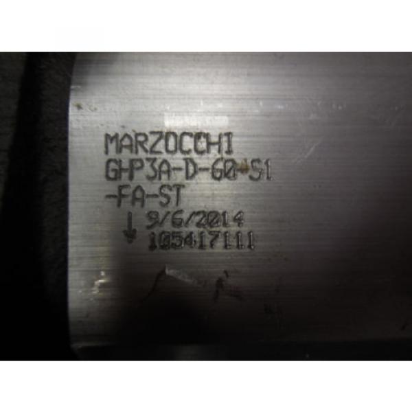 NEW MARZOCCHI HYDRAULIC PUMP # GHP3A-D-60-S1-FA-ST #3 image