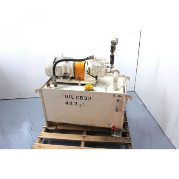 Daikin 5hp Hydraulic Unit V38A2R-95 Piston Pump 423 Gallon Tank Press Comp #1 image