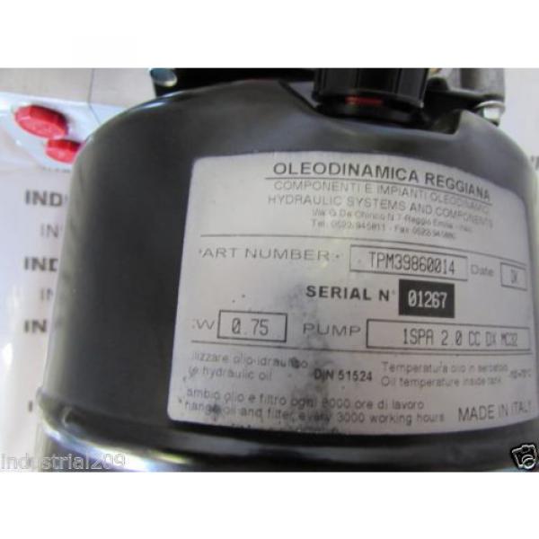 OLEODINAMICA REGGIANA HYDRAULIC PUMP TPM39860014 NEW #7 image