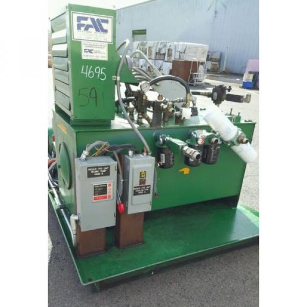 FAC Hydraulic Pump Unit 40 HP, 30 HP, 1.5 HP 300 psi #6 image