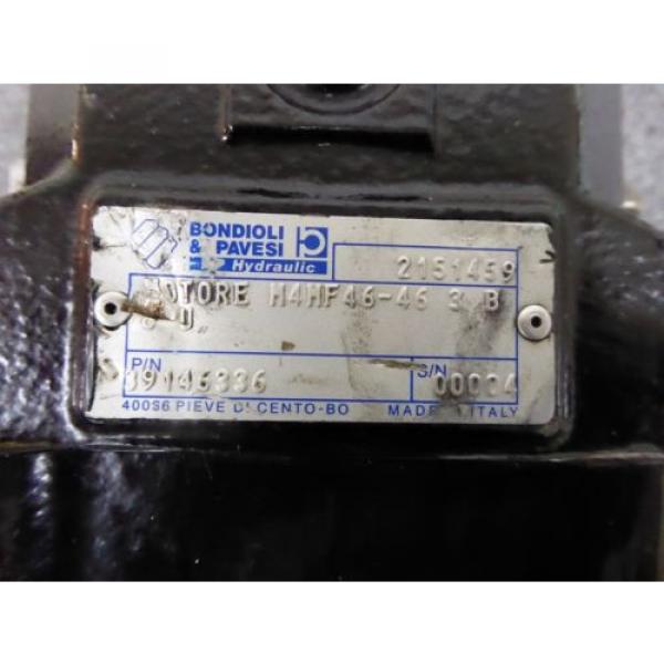 NEW BONDIOLI &amp; PAVESI HYDRAULIC MOTOR M4MF46-46-3-B-8-U # 39146336 #2 image