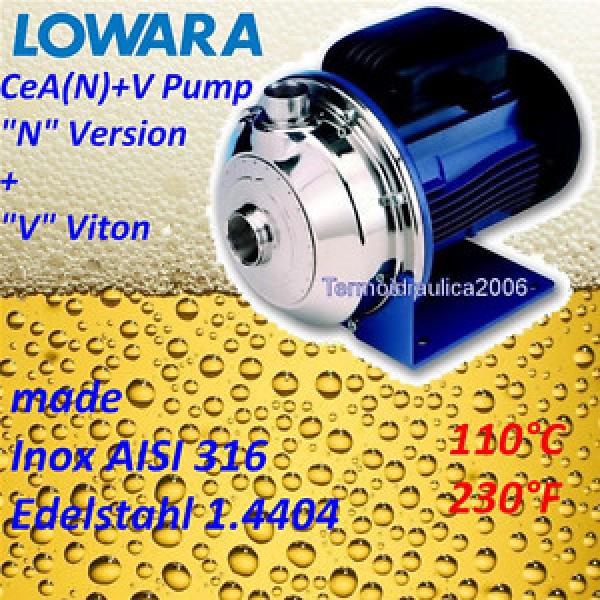 Lowara CEA AISI316+V Centrifugal Pump CEAM120/5N/A+V 0,9KW 1,2HP 1x220V 50HZ Z1 #1 image