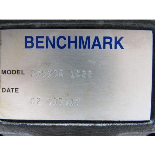 Benchmark/Vickers 25V21A-1C22 Rebuilt Hydraulic Single Vane Pump 7/8#034; Shaft #8 image