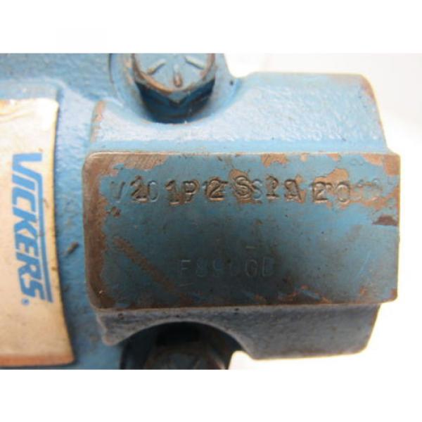Vickers V101P2S1A20 Single Vane Hydraulic Pump 1#034; Inlet 1/2#034; Outlet #11 image