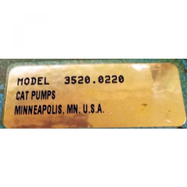 1 NEW CAT PUMPS 3520.0220 PRESSURE WASHER PUMP NNB #6 image