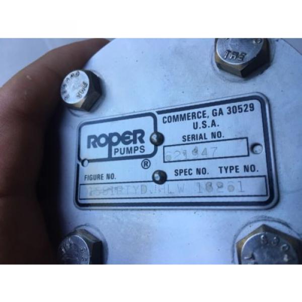 NEW ROPER PUMPS 01SS1PTYDJHLW ROTARY PUMP 16261 #10 image