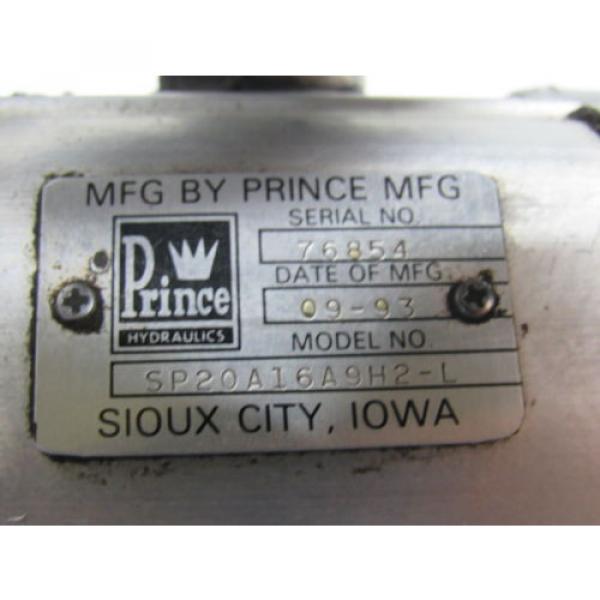 Prince SP20A16A9H2-L Hydraulic Gear Pump 4000RPM Max 5/7.5GPM W/5HP 3PH Motor #8 image