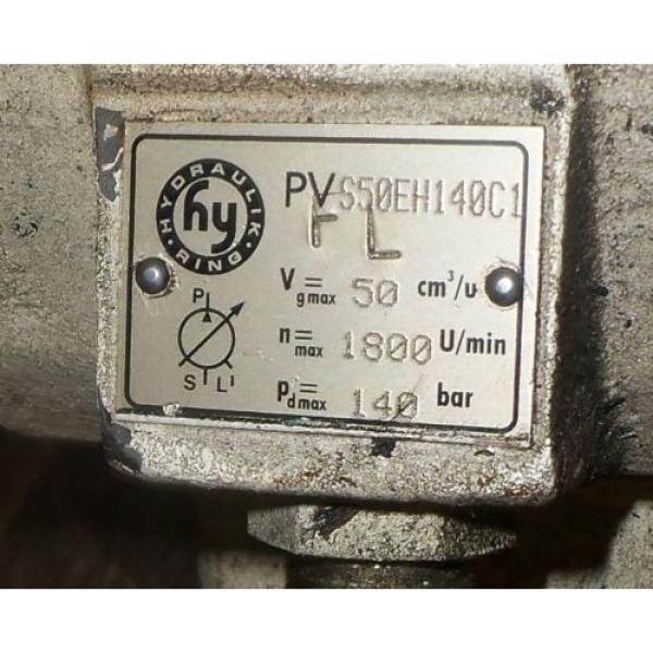 PARKER / HYDRAULIK RING HYDRAULIC VANE PUMP PVS50EH140C1 #3 image