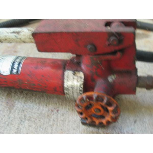 BLACKHAWK P178 Hydraulic 20&#034; long Hand Pump w/6&#039; Hi-Pressure hose+quick-connect #3 image