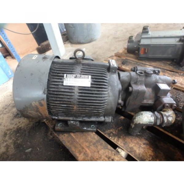 Nachi Variable Vane Pump &amp; Motor_PVS-2B-35N1-11_LTIS85-NNRY_UPV-2A-35N1-5.5-4-11 #8 image