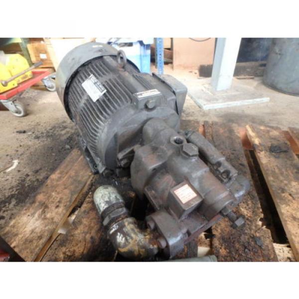 Nachi Variable Vane Pump &amp; Motor_PVS-2B-35N1-11_LTIS85-NNRY_UPV-2A-35N1-5.5-4-11 #9 image