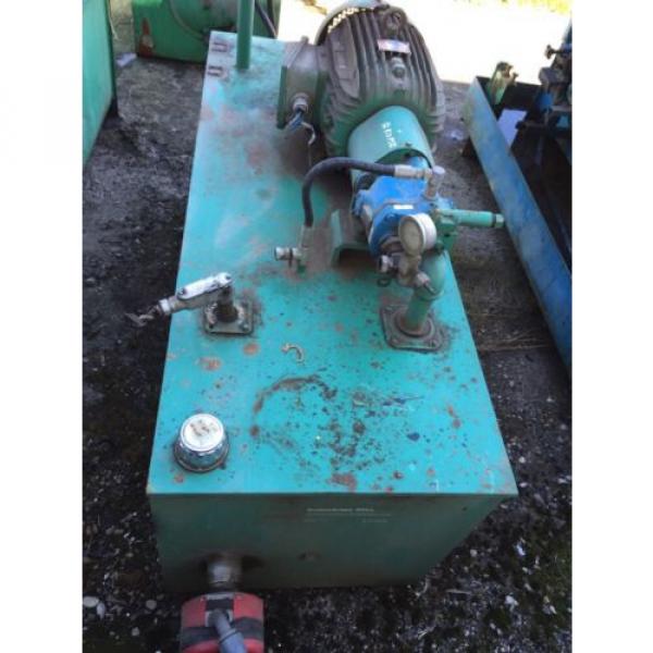 Vickers Hydraulic Unit By PHL PVB15 LSY 40 CM11 with WEG 15 HP Motor #8 image