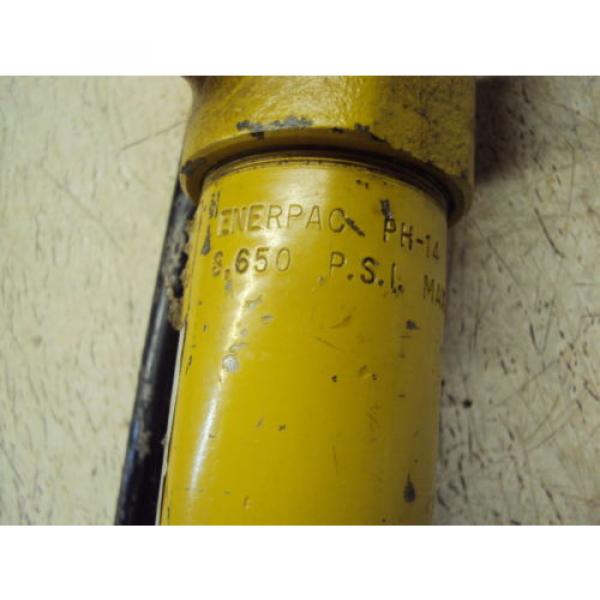 ENERPAC P-14 PUMP  8.650 PSI  MAX BC3C  USED #6 image