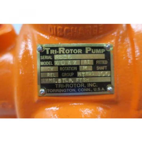 NEW TRI-ROTOR 40AX 2X2 IN NPT 40GPM PISTON HYDRAULIC PUMP D555198 #6 image