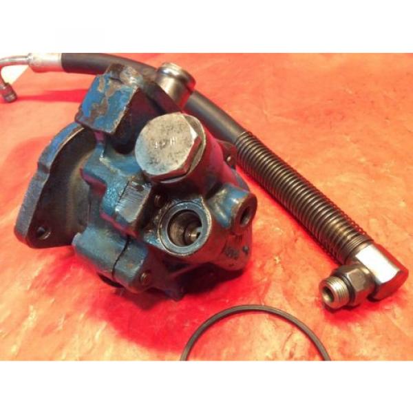 Ford 6000 Commander Tractor Power Steering Pump EATON REFURBISHED #5 image