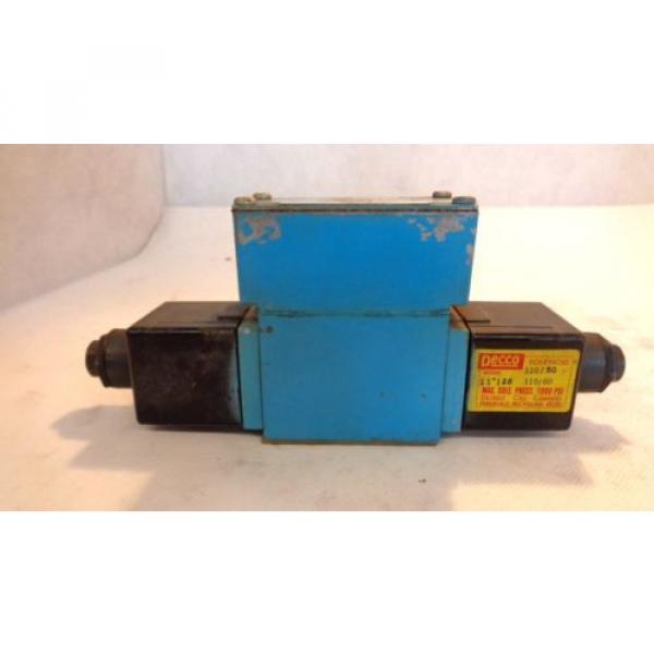 ABEX DENISON A3D01-35-207-03-02-00A5 SOLENOID VALVE 110/115 V COIL #2 image