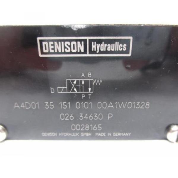 Denison Hydraulics A4D01 35 151 0101 00A1W01328 Hydraulic Valve #2 image