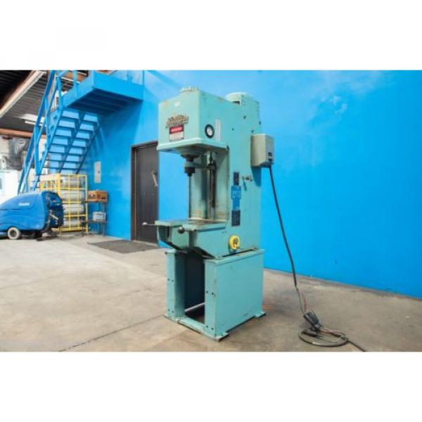 6 Ton Denison Multipress Model WR06 Hydraulic C- Frame Press, S/N 23319 #2 image