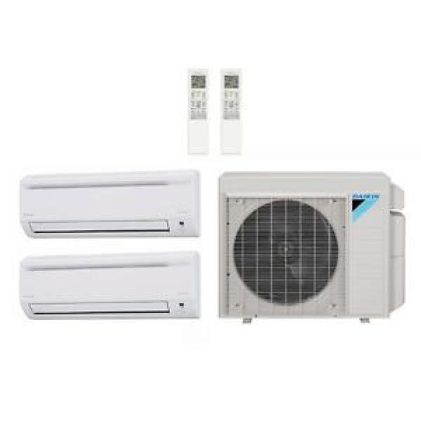 14,000 Btu 189 Seer Daikin Multi Zone Mini Split Heat Pump System - 7K-7K #1 image