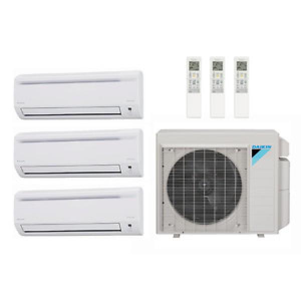 25,000 Btu 177 Seer Daikin Ductless Mini Split Heat Pump System - 7K-9K-9K #1 image