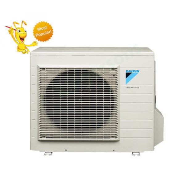 18000 + 18000 Btu Daikin Dual Zone Ductless Wall Mount Heat Pump Air Conditioner #2 image
